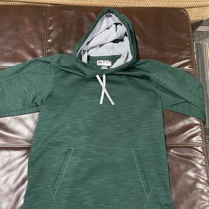 Men’s Majestic thermabase hoodie so med green, like new